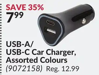 Princess Auto Usb-a/usb-c car charger offer