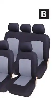 Princess Auto Black/grey full car seat cover sets offer