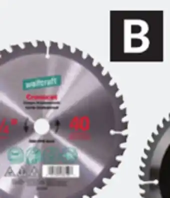 Princess Auto Carbide circular saw blades offer