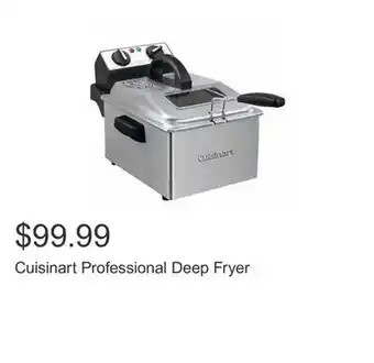 Costco Cuisinart professional deep fryer offer