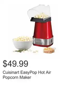 Costco Cuisinart easypop hot air popcorn maker offer