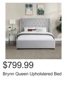 Costco Brynn queen upholstered bed offer