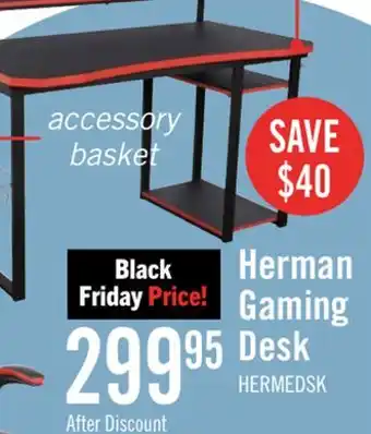 The Brick Herman gaming desk offer