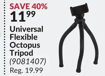 Princess Auto Universal flexible octopus tripod offer