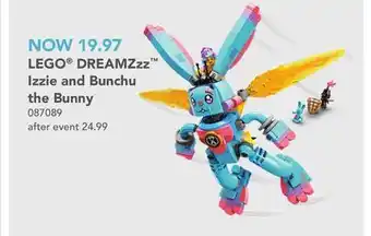 Toys R us Lego dreamzzz izzie and bunchu  the bunny offer
