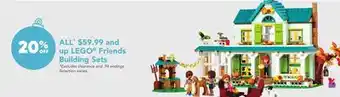 Toys R us Lego friends autumn's house offer