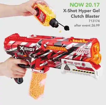 Toys R us X-shot hyper gel clutch blaster offer
