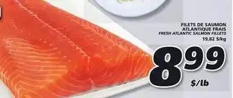 IGA Fresh atlantic salmon fillets offer