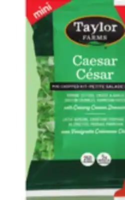 IGA Taylor farms salad kit offer
