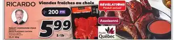 IGA Poulet crapaudine frais ricardo offer