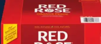 IGA Red rose tea bags offer