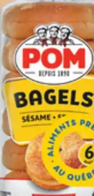 IGA Pom bagels offer