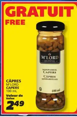 IGA M'lord capers offer