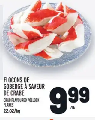 Metro Flocons de goberge à saveur de crabe | crab flavoured pollock flakes offer
