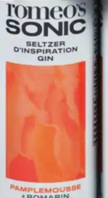 IGA Romeo's sonic alcoholic malt beverage offer