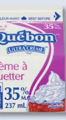 IGA Québon ultra'crème offer