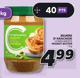 IGA Compliments peanut butter offer