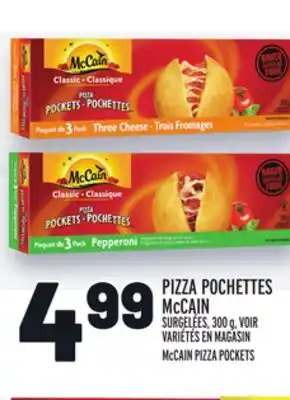 Metro Pizza pochettes mccain | mccain pizza pockets offer