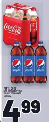 Metro Pepsi, coke soft drink offer