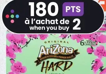 IGA Arizona hard alcoholic malt beverage offer