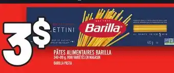Metro Pâtes alimentaires barilla | barilla pasta offer