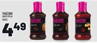 Metro Thaïzone sauces | sauces offer