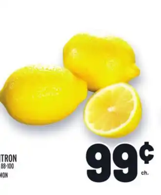 Metro Citron | lemon offer