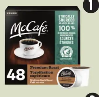 Canadian Tire Mccafe k-cup pods, 48-ct offer