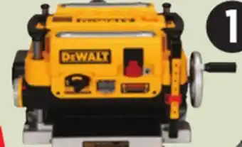 Canadian Tire Dewalt 13 15a three-knife planer offer