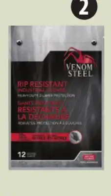 Canadian Tire Venom steel heavy-duty nitrile gloves, 12-pk offer