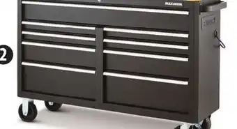 Canadian Tire Maximum 56 9-drawer cabinet with built-in power bar with usb offer