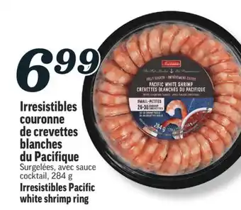 Marché Richelieu Couronne de crevettes blanches du pacifique irresistibles | irresistibles pacific white shrimp ring offer