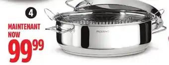 Canadian Tire Paderno classic stainless-steel roaster offer