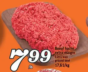 Marché Richelieu Boeuf haché extra‑maigre | extra lean ground beef offer