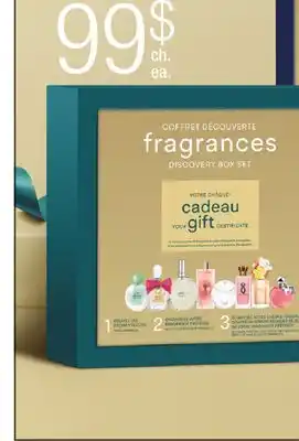 Jean Coutu Fragrances offer