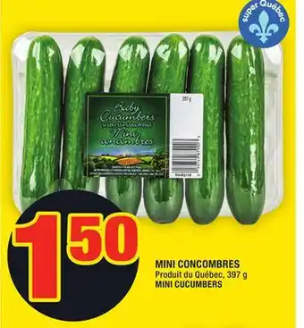 Super C Mini concombres | mini cucumbers offer