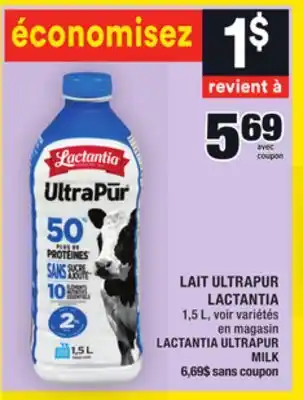 Super C Lait ultrapur lactantia | lactantia ultrapur milk offer