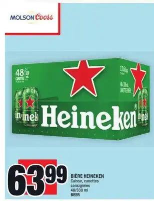 Super C Bière heineken | beer offer