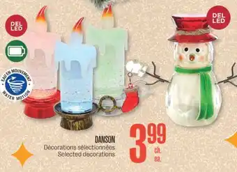 Jean Coutu Danson selected decorations offer
