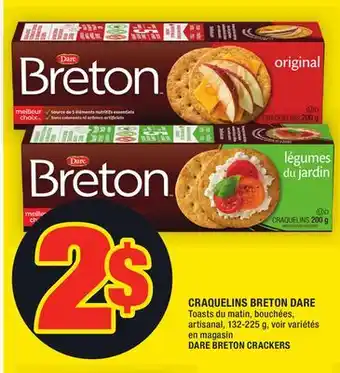 Super C Craquelins breton dare | dare breton crackers offer