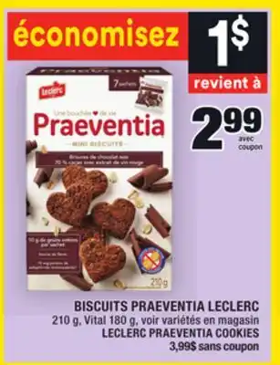 Super C Biscuits praeventia leclerc | leclerc praeventia cookies offer