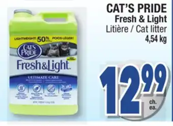 Jean Coutu Cat's pride fresh & light cat litter offer