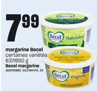 Provigo Margarine becel, 637/850 g offer