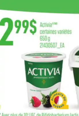 Provigo Activia , 650 g offer