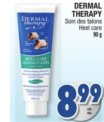 Jean Coutu Dermal therapy heel care offer