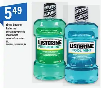 Maxi Rince-bouche listerine, 1 l offer