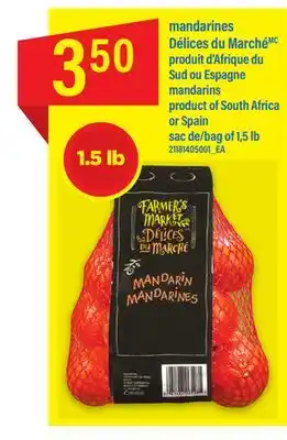 Maxi Mandarines délices du marchémc offer