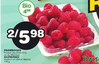 Marches Tradition Raspberries offer