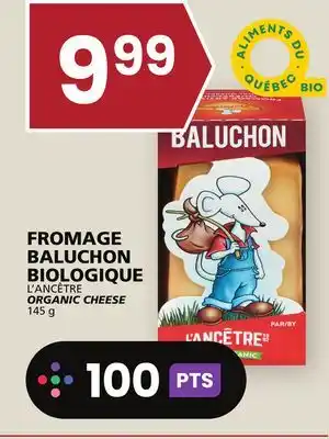 Rachelle-Bery Grocery L'ancêtre organic cheese offer