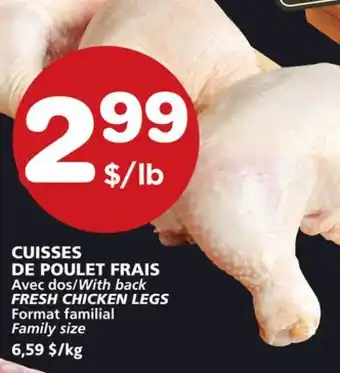 Marches Tradition Fresh chicken legs offer